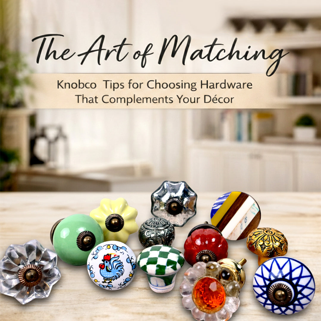 The Art of Matching: Knobco Tips for Choosing Hardware That Complements Your Décor