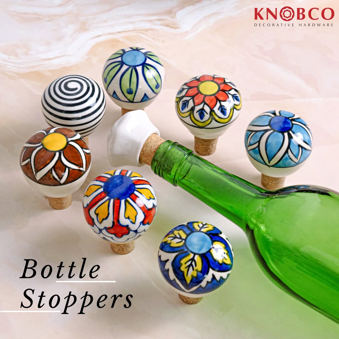 A Little Luxury for Wine Lovers: Ceramic Wine Bottle Stoppers