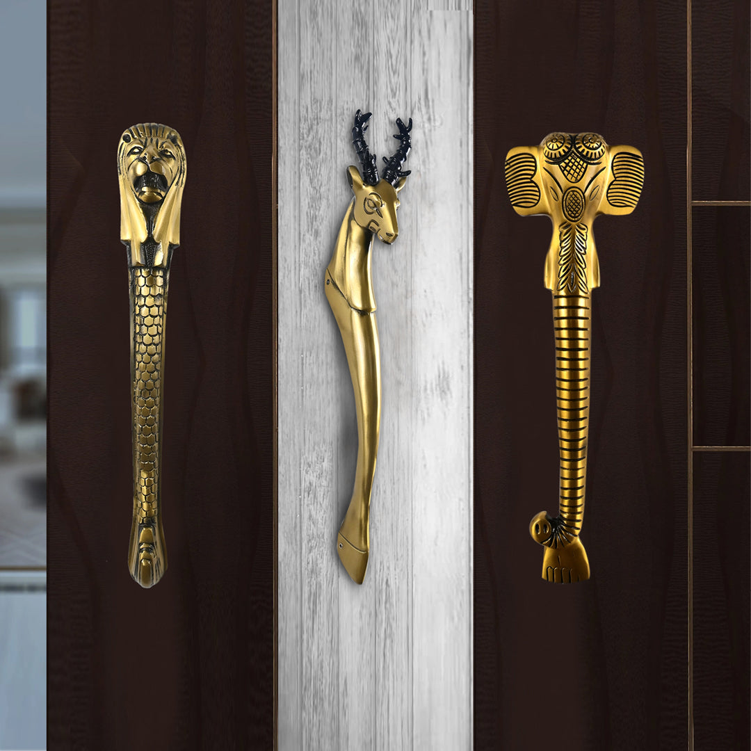 Add a Roaring Statement to Your Space with Animal-Inspired Aluminium Door Handles