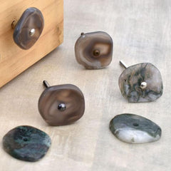 Natural Gemstone Knobs 