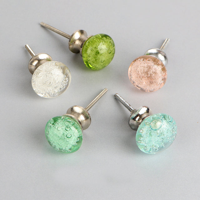 glass bubble knobs