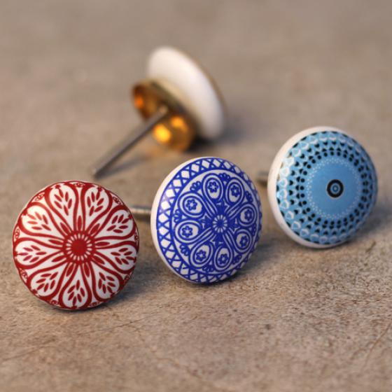 Screen Printed knobs