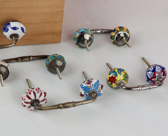 dresser drawer pulls and knobs MFYS Crystal Handles Clear Glass Cabinet Pulls Knob Chrome Silver Cupboard Kitchen Bathroom Knobs (5, 5.0" Hole to Hole) These cabinet knobs Cabinet Handles Gold Cabinet Pulls