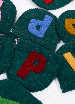 Handmade Colorful "Happy Birthday" Wool Felt Garland - Premium Party Decor (6 Feet)