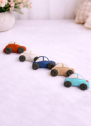 Car Wool Felt Garland  Home Decor