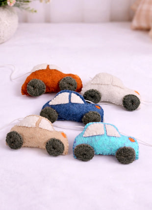 Car Wool Felt Garland  Home Decor