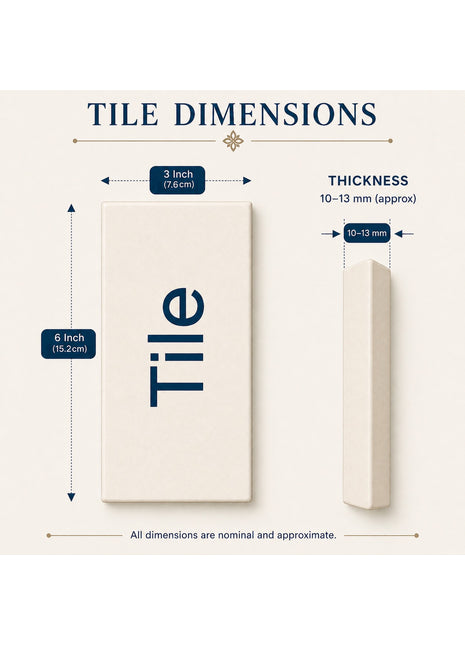 Yellow and Pink Flowers and Green leaf with Blue Base Tile