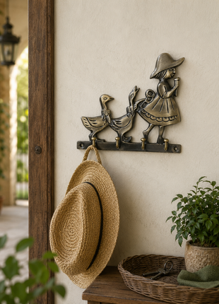 Decorative Antique Brass Hook