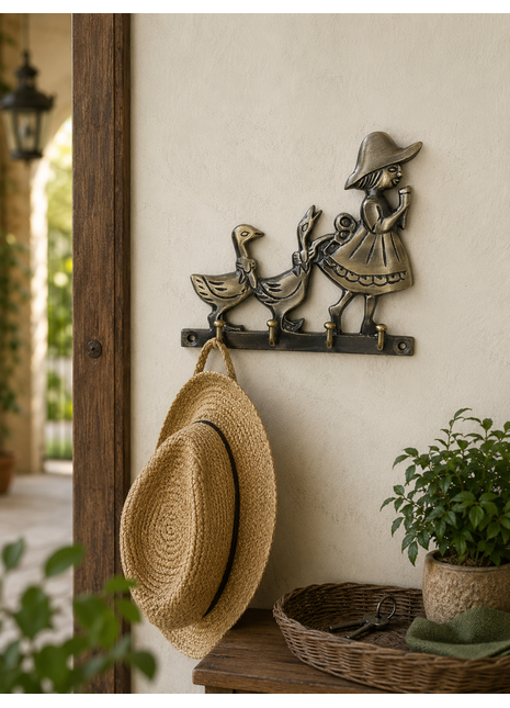 Decorative Antique Brass Hook
