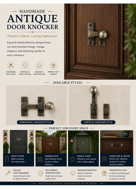 Decorative Antique Door Knocker