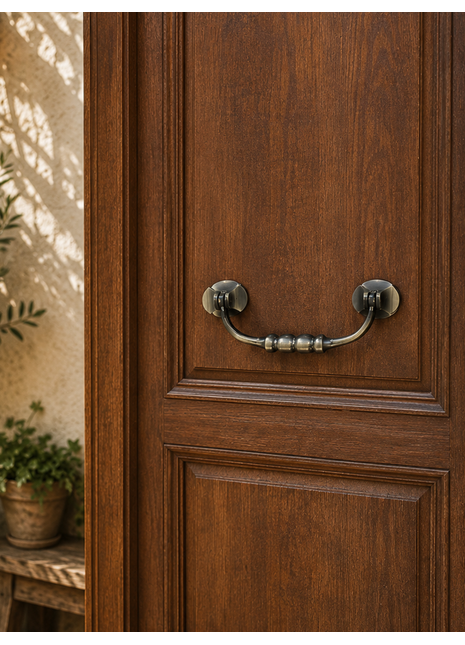 Handmade Door Knocker, Antique Brass Door Knocker
