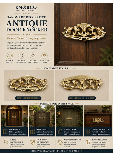 Decorative Antique Door Knocker