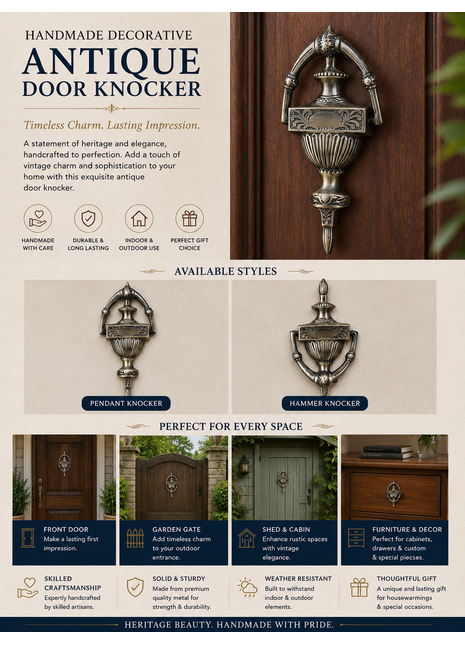 Decorative Antique Door Knocker
