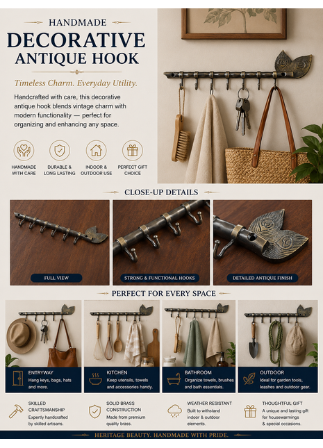 Decorative Antique Hook