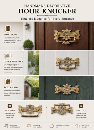 Decorative Antique Door Knocker