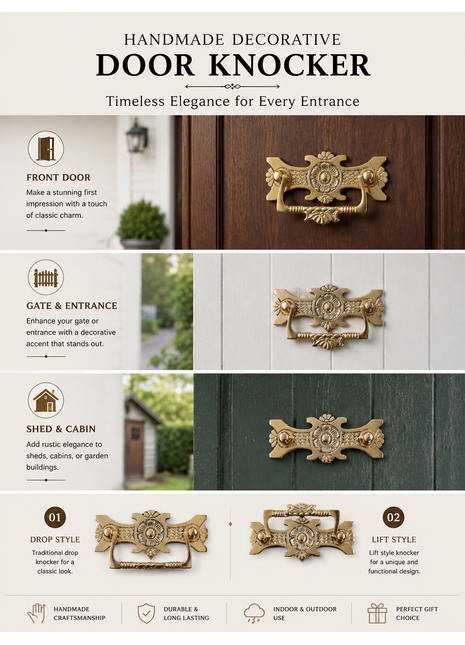 Decorative Antique Door Knocker