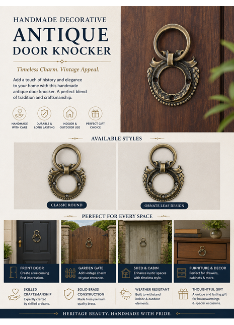 Decorative Antique Door Knocker