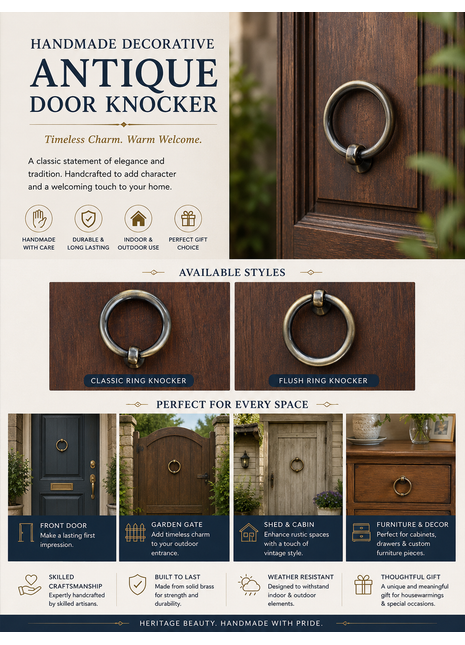 Decorative Antique Door Knocker