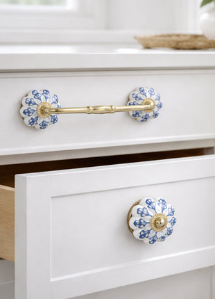 Blue Design Ceramic Knob & Pull Bundle 01