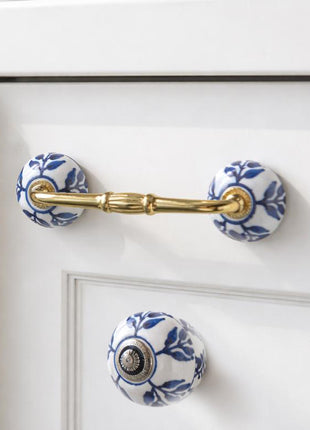Blue Design Ceramic Knob & Pull Bundle