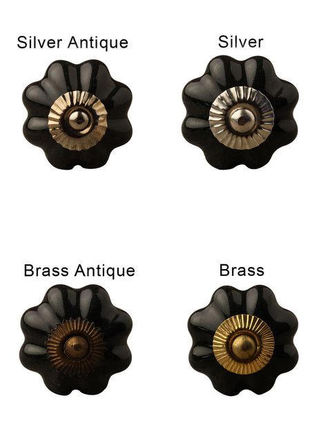 Black Ceramic Knob & Pull Bundle