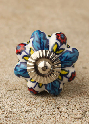 Multicolor Ceramic Drawer Cabinet Knob & Curtain Tie Bundle