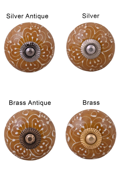 Brown Ceramic Knob & Pull Bundle