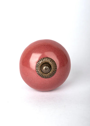 Maroon Ceramic Cabinet  Knob & Hanger Bundle – Decorative Closet Hardware