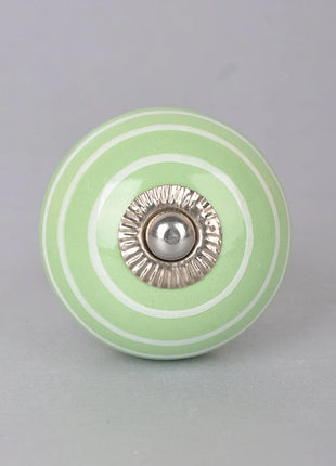 Green Color Ceramic Cabinet  Knob & Hanger Bundle – Decorative Closet Hardware