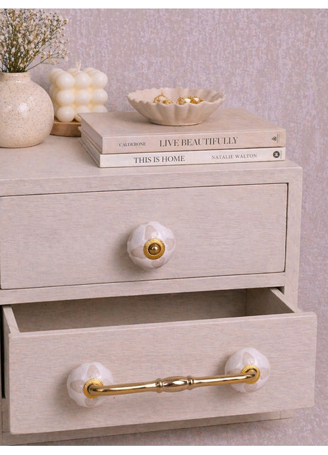 Heart Shape Design Ceramic Knob & Pull Bundle