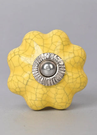 Yellow Ceramic Cabinet  Knob & Hanger Bundle – Decorative Closet Hardware