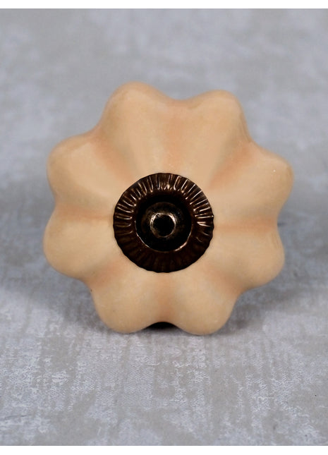 Flower Shaped Design Ceramic Cabinet Knob