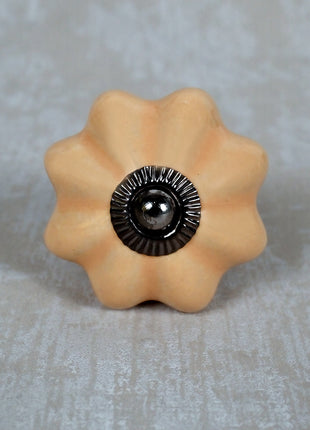 Flower Shaped Design Ceramic Cabinet Knob