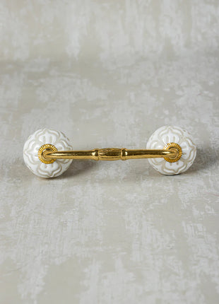 Handmade Ceramic Knob, Curtain Tie & Pull Bundle