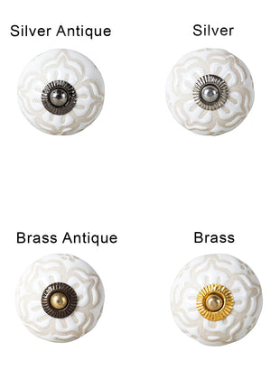Handmade Ceramic Cabinet  Knob & Hanger Bundle – Decorative Closet Hardware