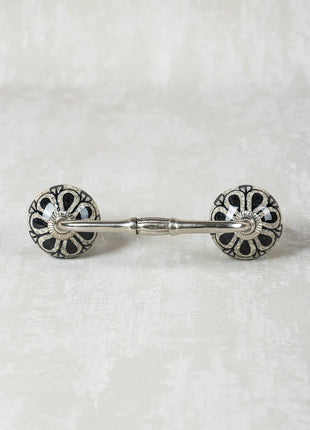 Black Design Ceramic Knob, Curtain Tie & Pull Bundle