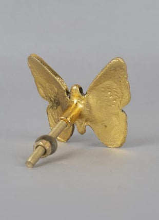 Butterfly Shape Unique Brass Metallic Knob