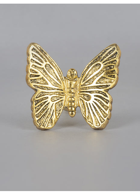 Butterfly Shape Unique Metallic Knob