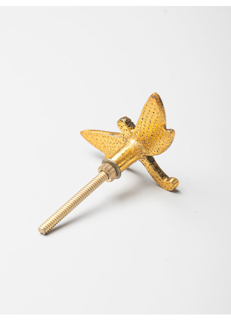 Bee Shaped Cast Iron Metallic Knob