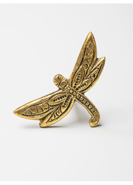 Bee Shaped Cast Iron Metallic Knob