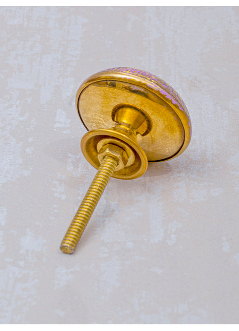 Brass Antique Round  Shape Cabinet Drawer Knob
