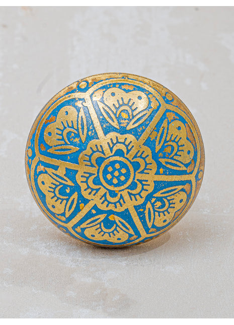 Brass Antique Unique Design Round  Shape Cabinet Drawer Knob