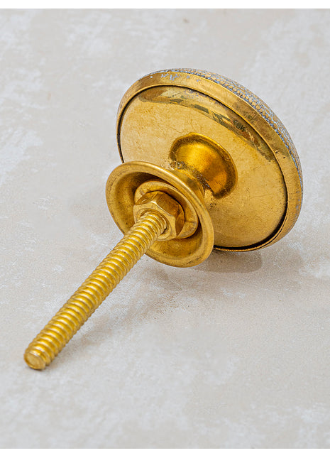 Brass Antique Round  Shape Cabinet Drawer Knob