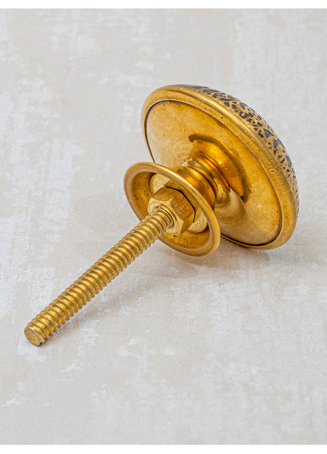 Brass Antique Round  Shape Cabinet Drawer Knob