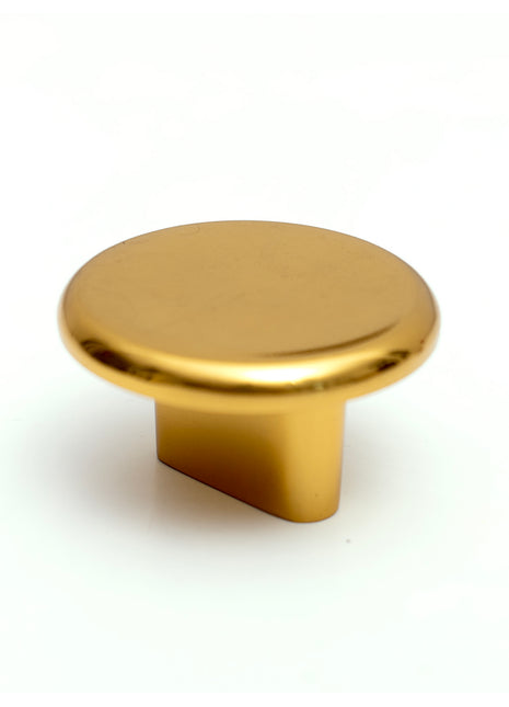 Round Shape Brass Cabinet Knobs Zinc Alloy Drawer Knobs