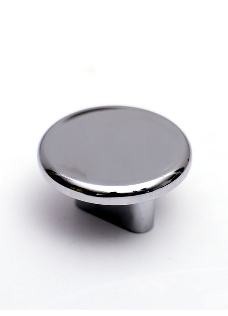 Round Shape Silver Cabinet Knobs Zinc Alloy Drawer Knobs