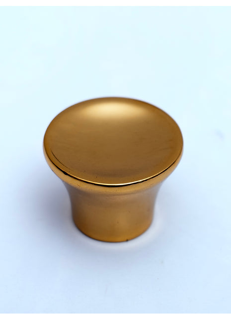 Round Brass Cabinet Knobs Zinc Alloy Drawer Knobs