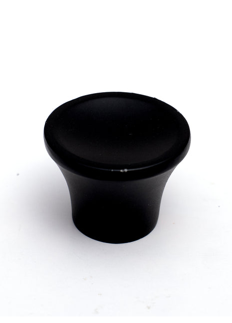 Round Shape Black Cabinet Knobs Zinc Alloy Drawer Knobs