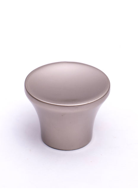 Round Antique Silver Cabinet Knobs Zinc Alloy Drawer Knobs