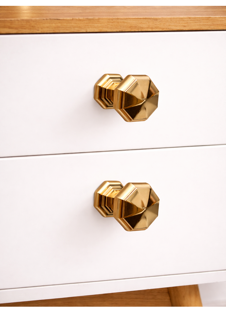 Round Brass Cabinet Knobs Aluminium  Drawer Knobs
